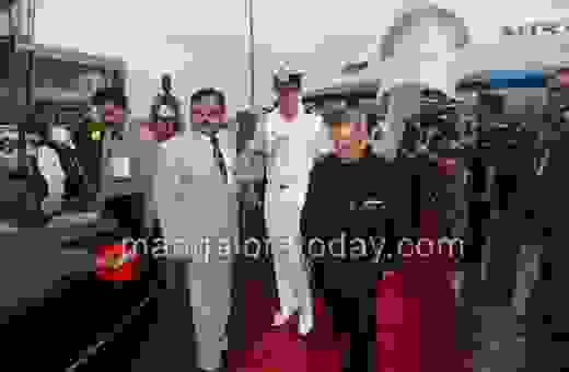 President Pranab Mukherjee in Mangalore